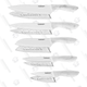 Cuisinart 10-Piece Faux Marble Knife Set | $24 | MorningSave